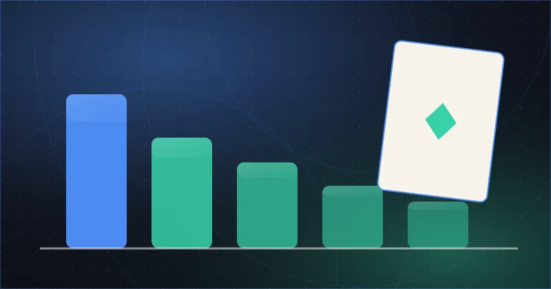 Bar chart illustration comparing crypto casino evaluation criteria